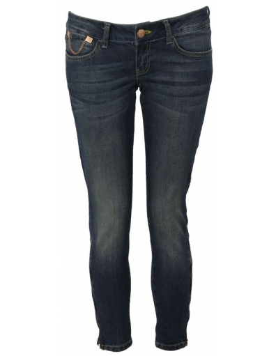 Jeans - Amy Gee - stretch 3/4 - Blue