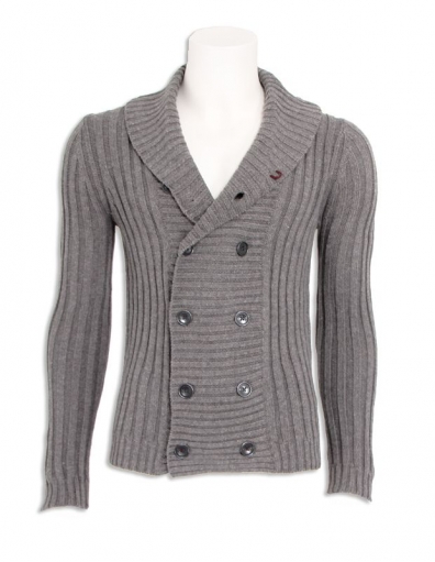 Sweaters - Guess - Davis Cardi - Grey