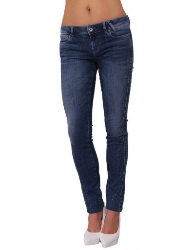 Jeans - Guess - starlet skinny seasonal faithful jeans - Blue